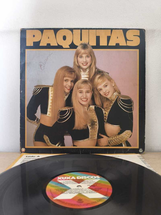 Lp Vinil Paquitas 1989 Com Encarte
