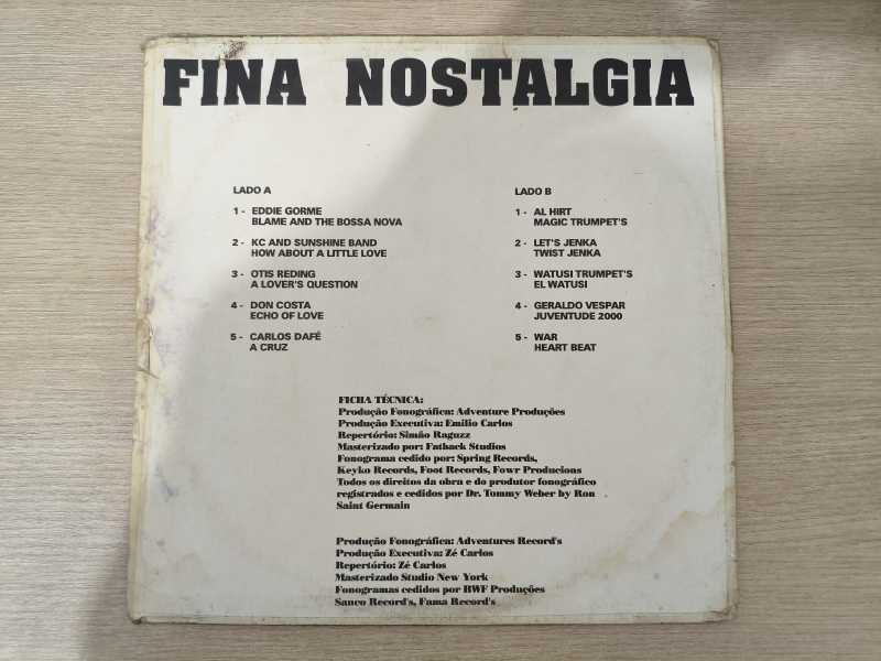 Lp Vinil Fina Nostalgia
