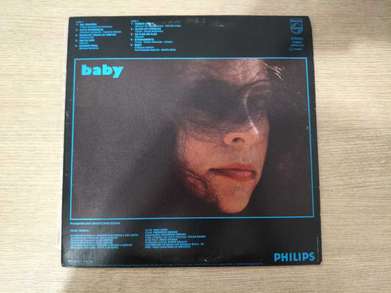 Lp Vinil Gal Costa Baby Gal Com Encarte