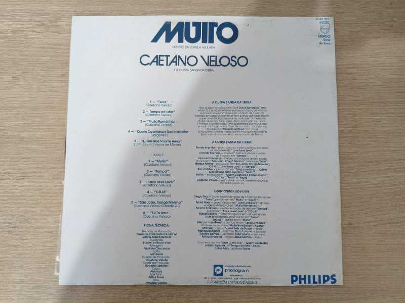 Lp Vinil Caetano Veloso Muito