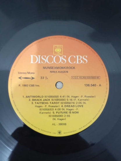 Lp Vinil Nina Hagen Nunsexmonkrock