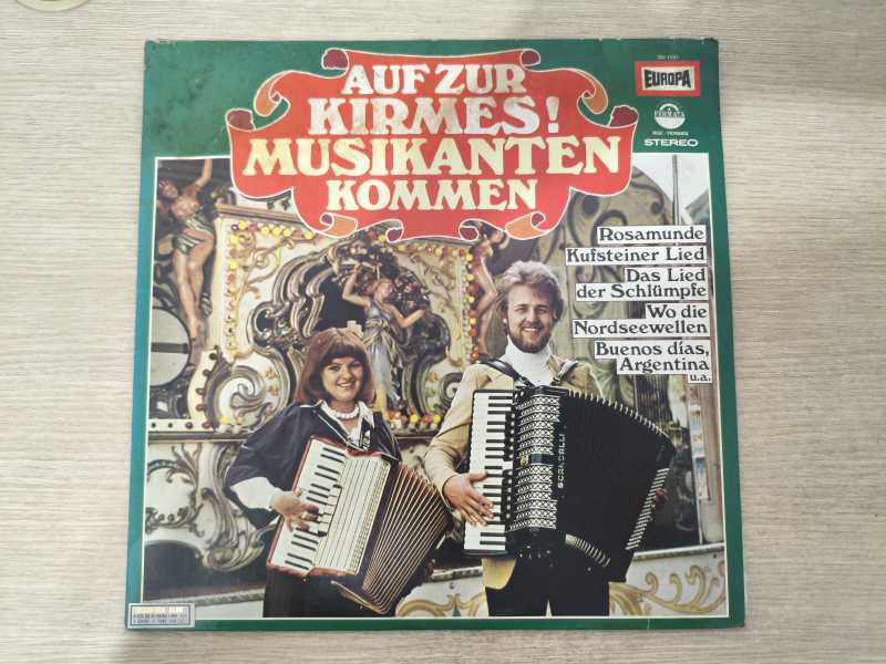 Lp Vinil Auf zur Kirmes! Musikanten Kommen
