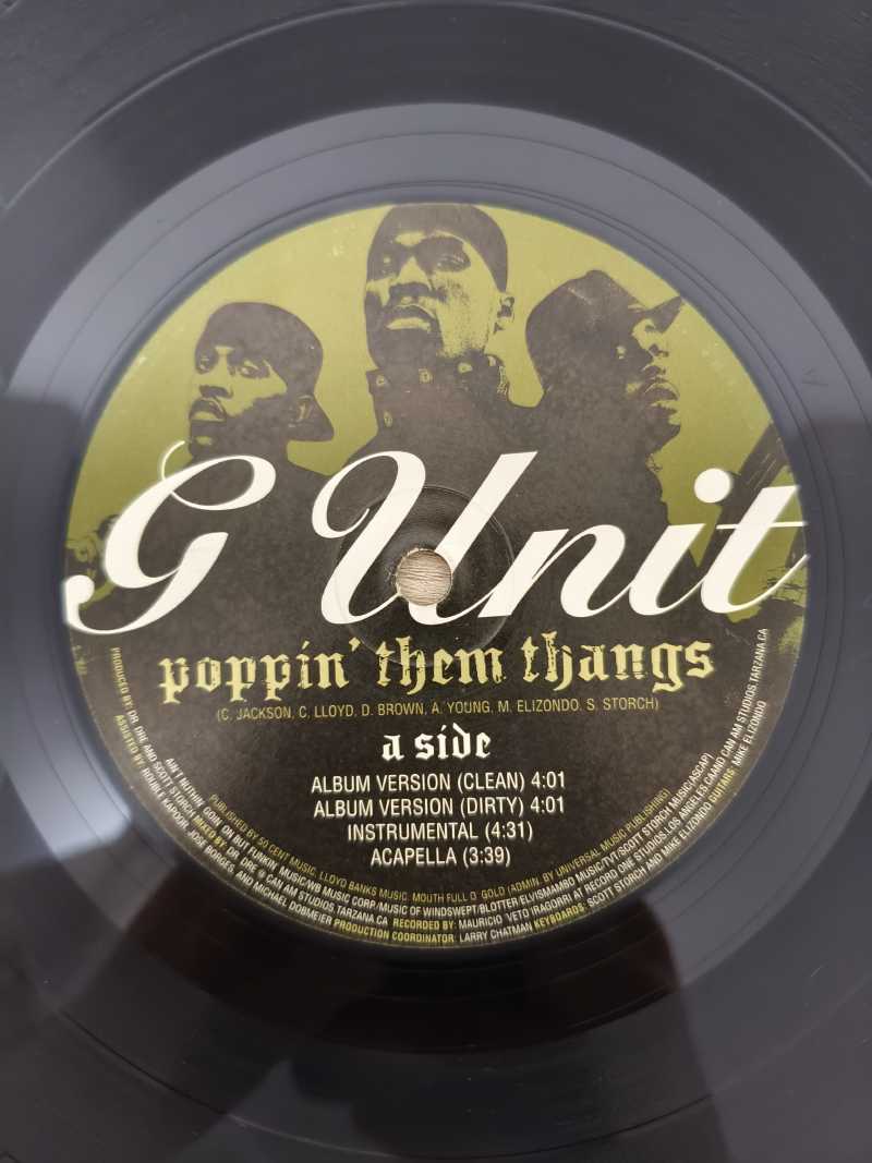 Lp Vinil G-Unit Poppin' Them Thangs / G'd Up Importado