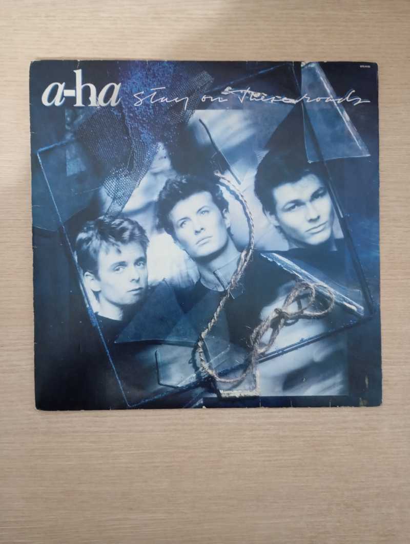 Lp Vinil a-ha Stay On These Roads Com Encarte