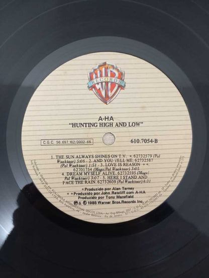 Lp Vinil A-Ha Hunting High And Low