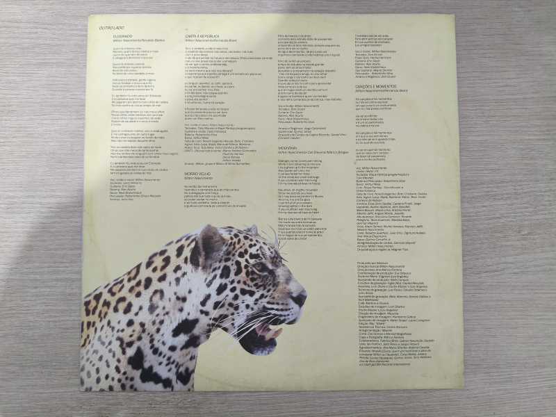 Lp Vinil Milton Nascimento Yauaretê Capa Dupla Com Encarte