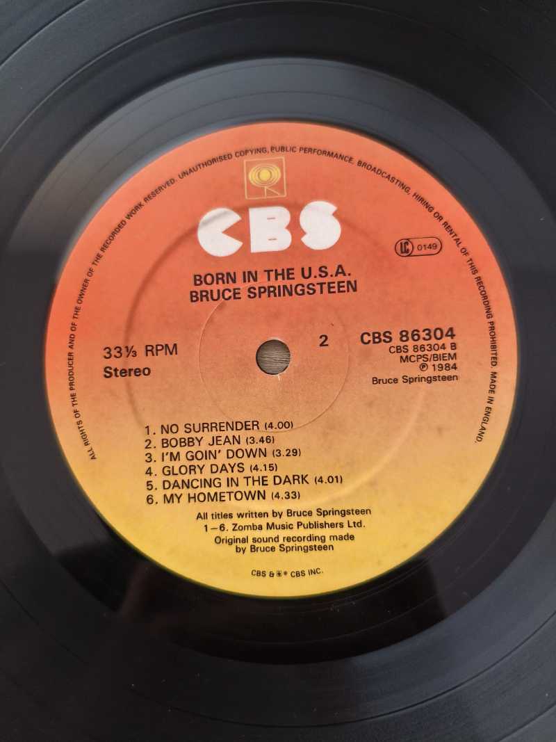 Lp Vinil Bruce Springsteen Born In The U.S.A.