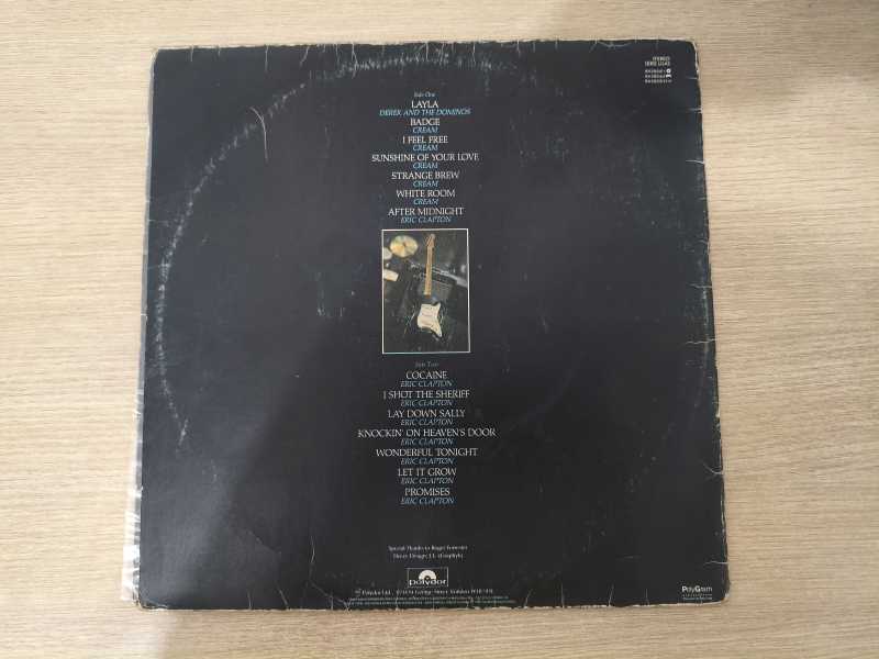 Lp Vinil Eric Clapton The Cream of Capa Dupla