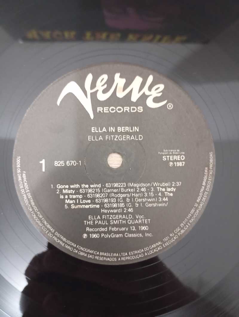 Lp Vinil Ella Fitzgerald Mack The Knife - Ella In Berlin