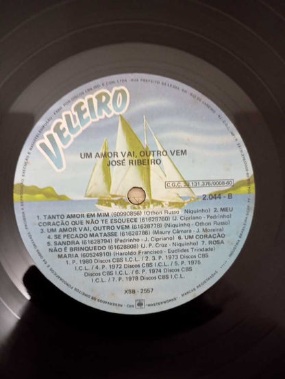 Lp Vinil José Ribeiro Um Amor Vai, Outro Vem