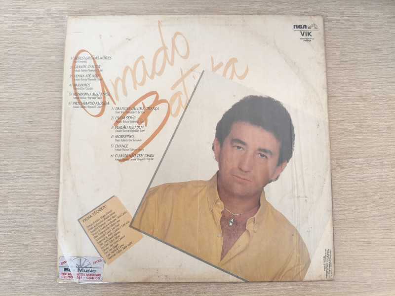 Lp Vinil Amado Batista 85