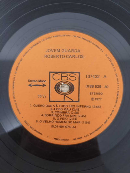Lp Vinil Roberto Carlos Jovem Guarda