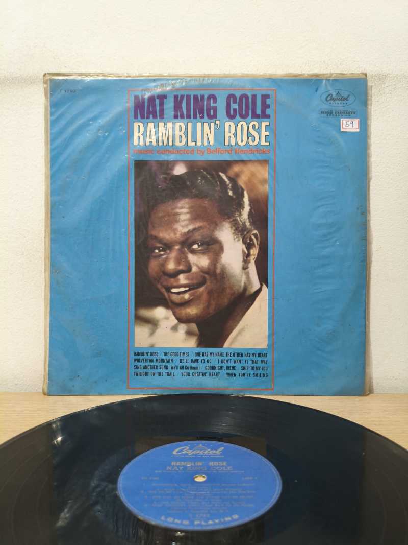 Lp Vinil Nat King Cole Ramblin' Rose