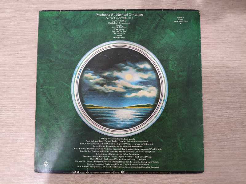Lp Vinil Christopher Cross 1980 Com Encarte