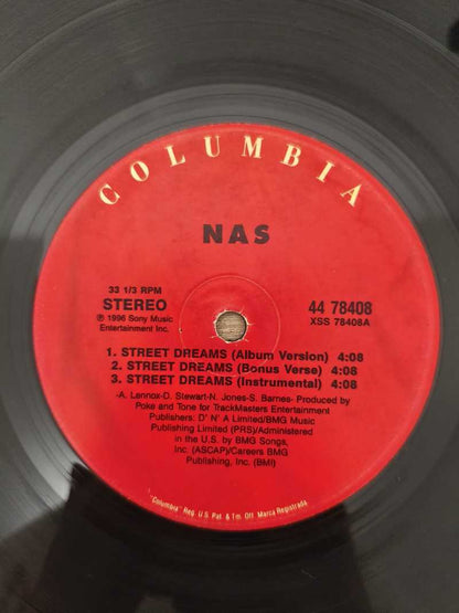 Lp Vinil Nas Street Dreams Importado