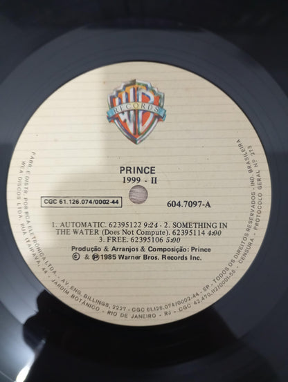 Lp Vinil Prince 1999 II