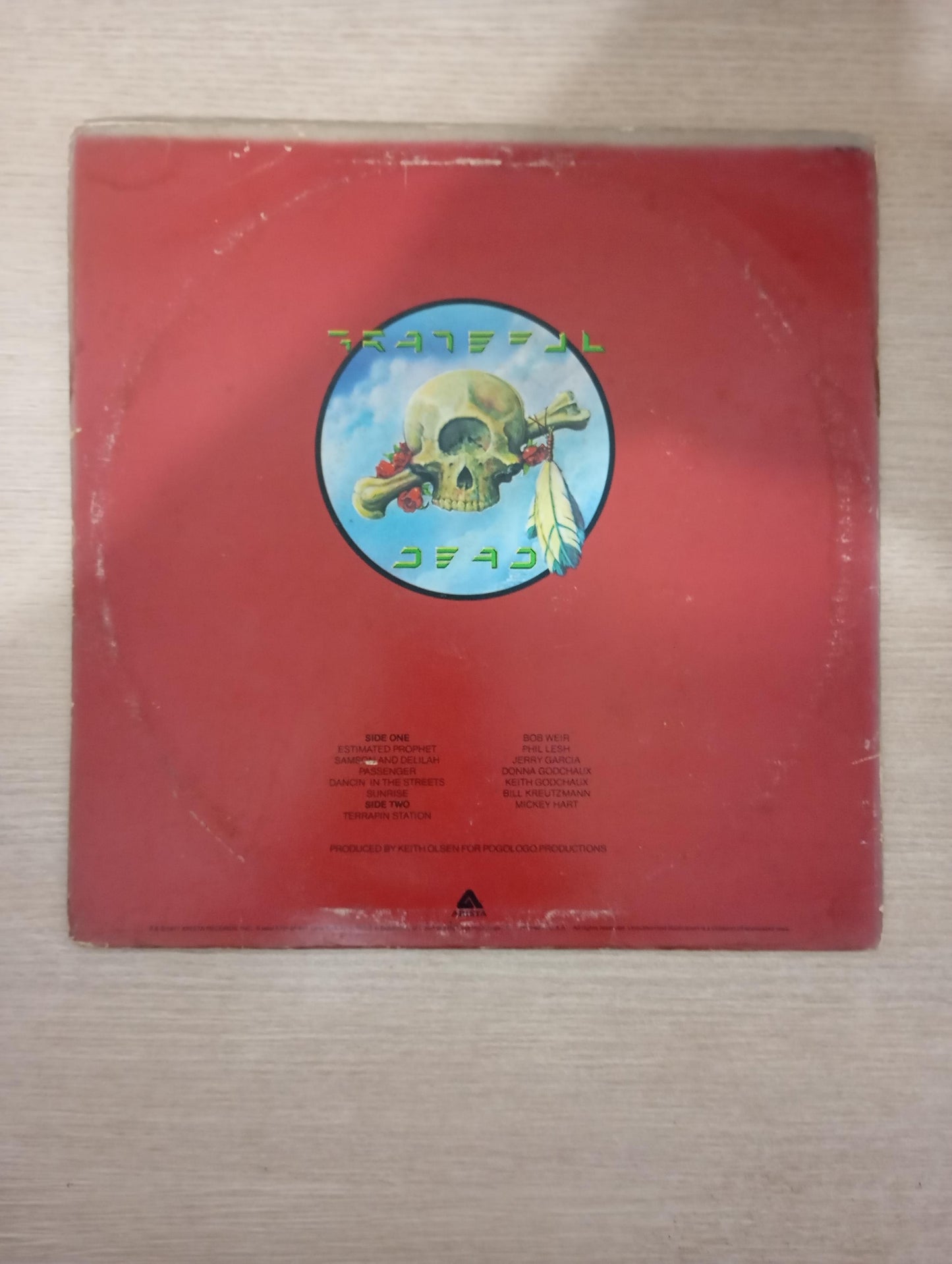 Lp Vinil Grateful Dead Terrapin Station C Encarte Importado