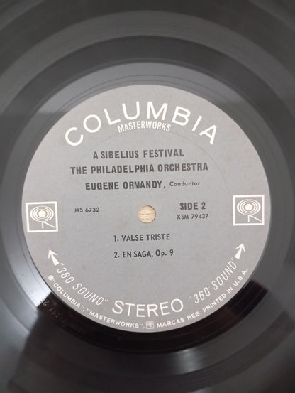 Lp Vinil Jean Sibelius A Sibelius Festival Importado