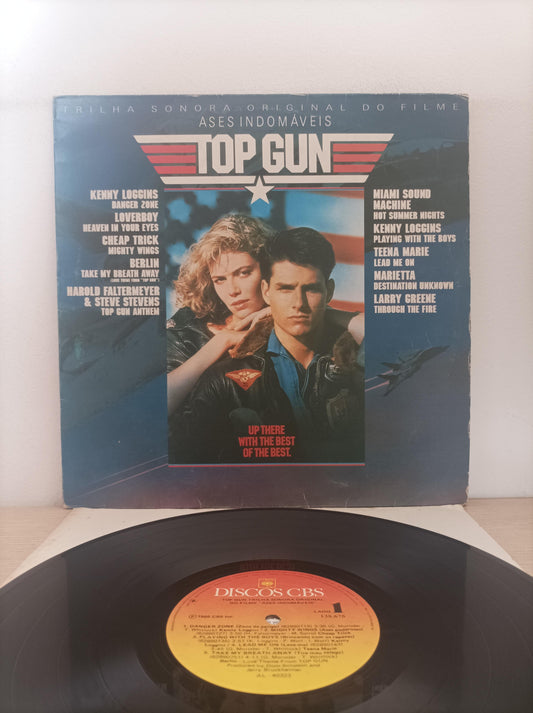 Disco Vinil Ases Indomáveis Top Gun / Com Encarte A