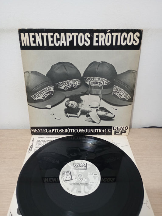 Lp Vinil Mentecaptos Eróticos Soundtrack Demo EP Com Encarte