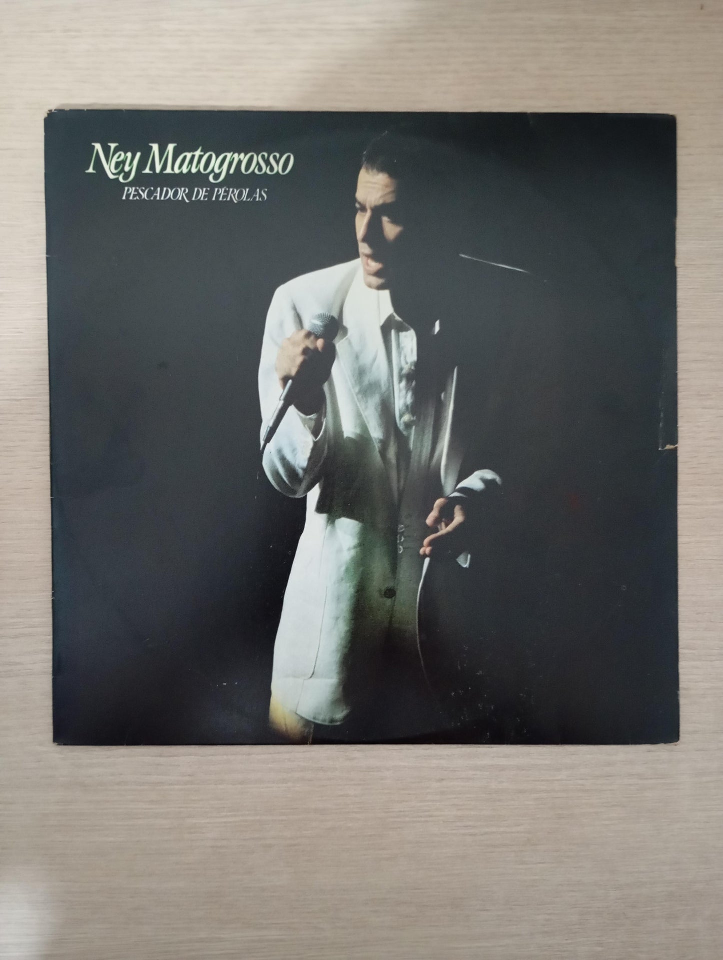 Lp Vinil Ney Matogrosso Pescador De Pérolas Com Encarte