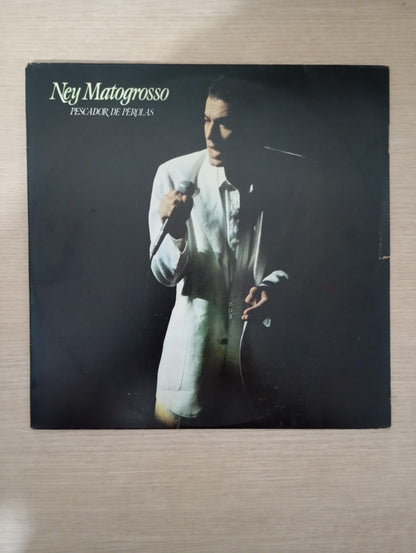 Lp Vinil Ney Matogrosso Pescador De Pérolas Com Encarte