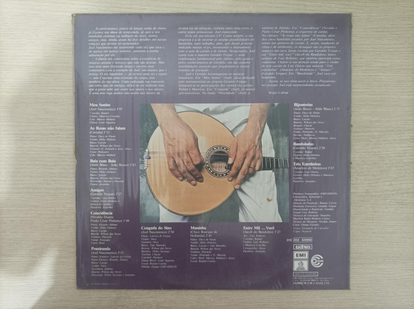 Lp Vinil Joel Nascimento Meu Sonho