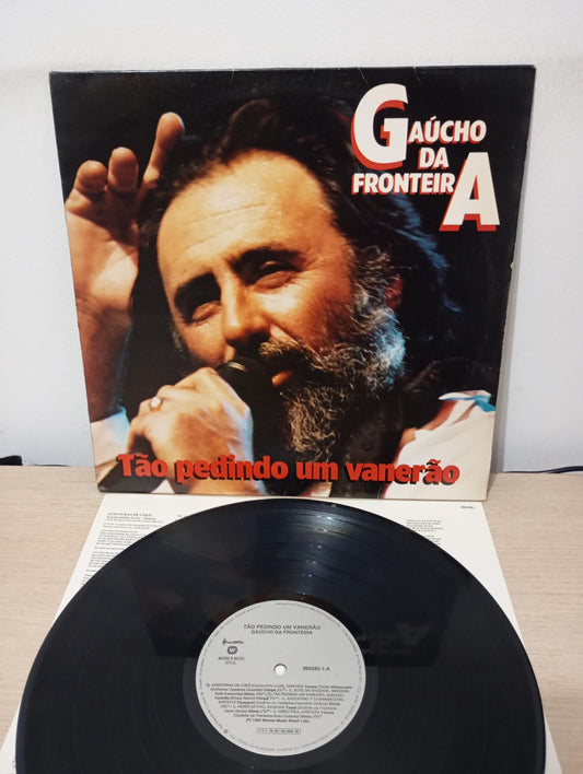 Lp Vinil Gaúcho Da Fronteira Pedindo Um Vanerão Com Encarte