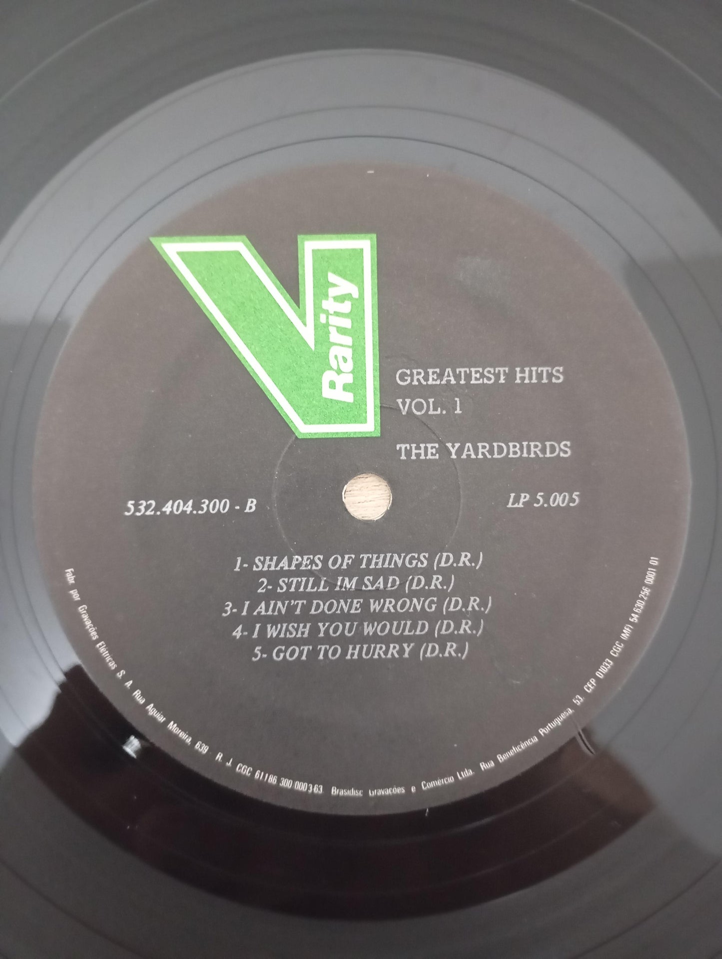 Lp Vinil The Yardbirds 23 All Time Greatest Hits