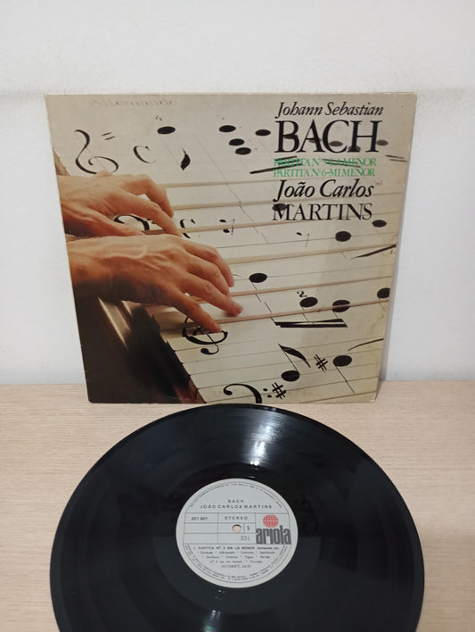 Lp Vinil João Carlos Martins Bach