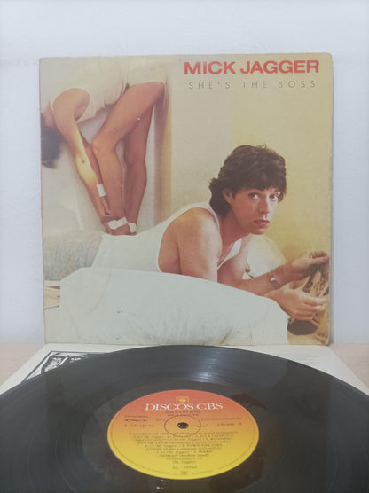 Lp Vinil Mick Jagger She's The Boss Com Encarte