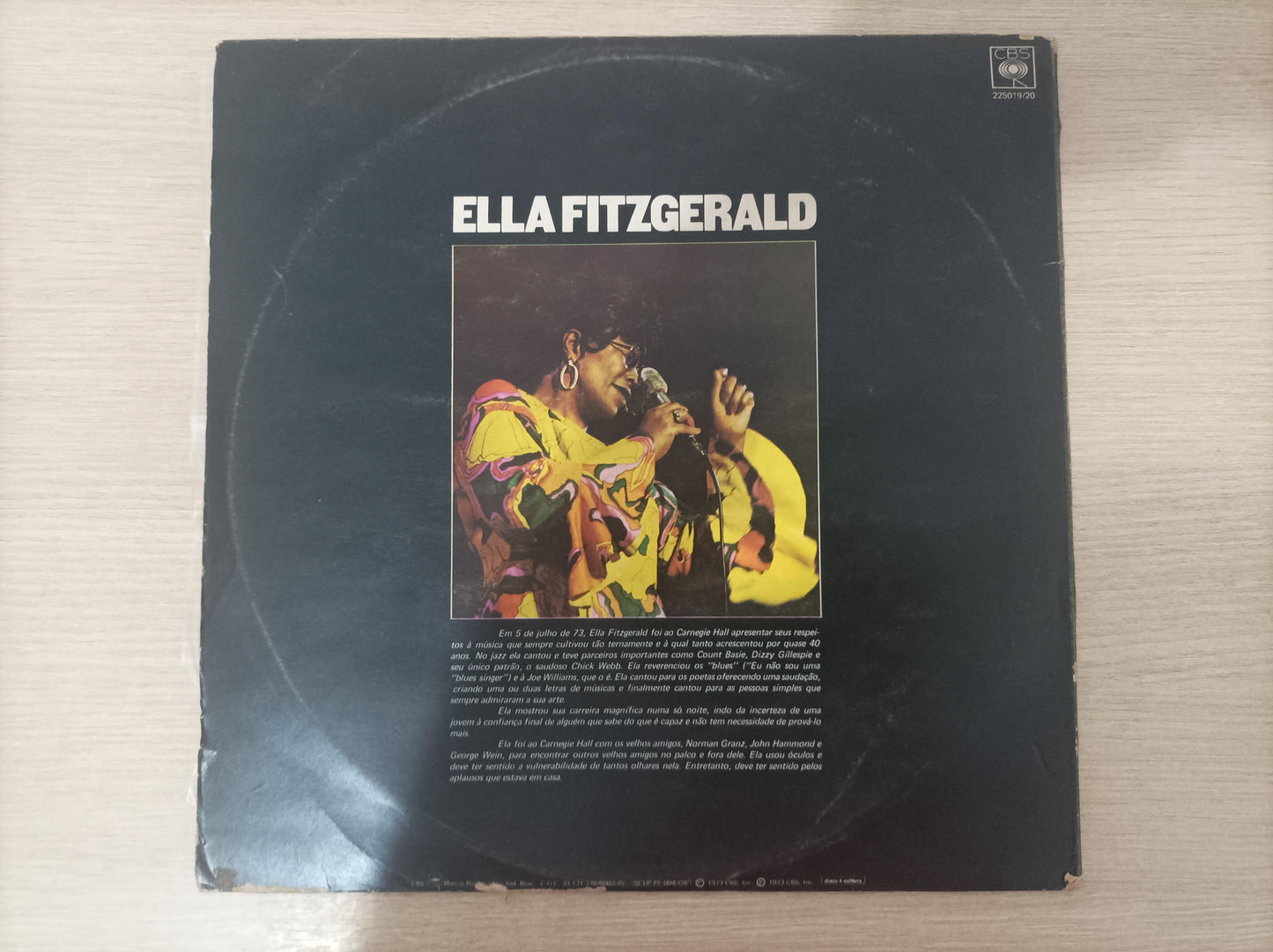 Lp Vinil Ella Fitzgerald Newport Jazz Festival Carnegie Hall
