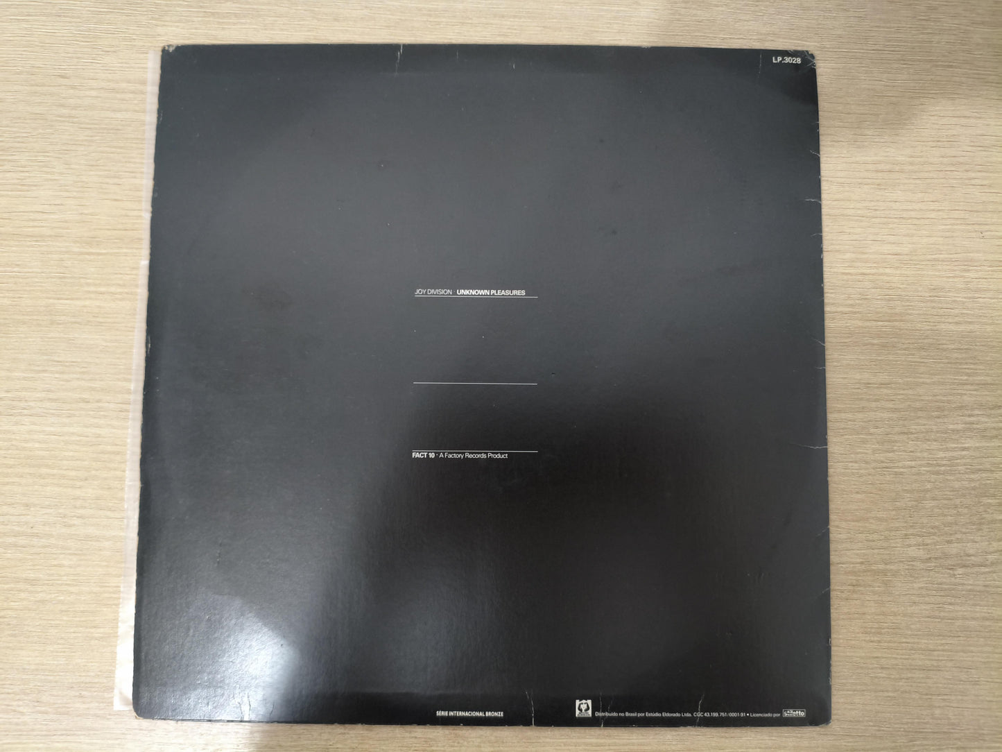 Lp Vinil Joy Division Unknown Pleasures Com Encarte