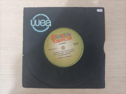 Compacto Vinil Alvinho Momento Breve Ninguém Amar Como Eu