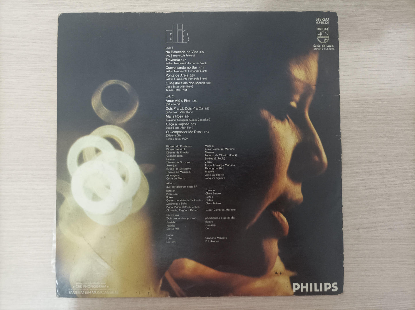 Lp Vinil Elis Regina 1974 Capa Dupla