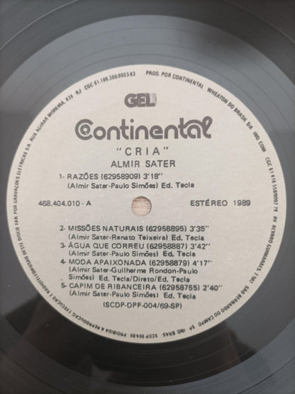 Lp Vinil Almir Sater Cria