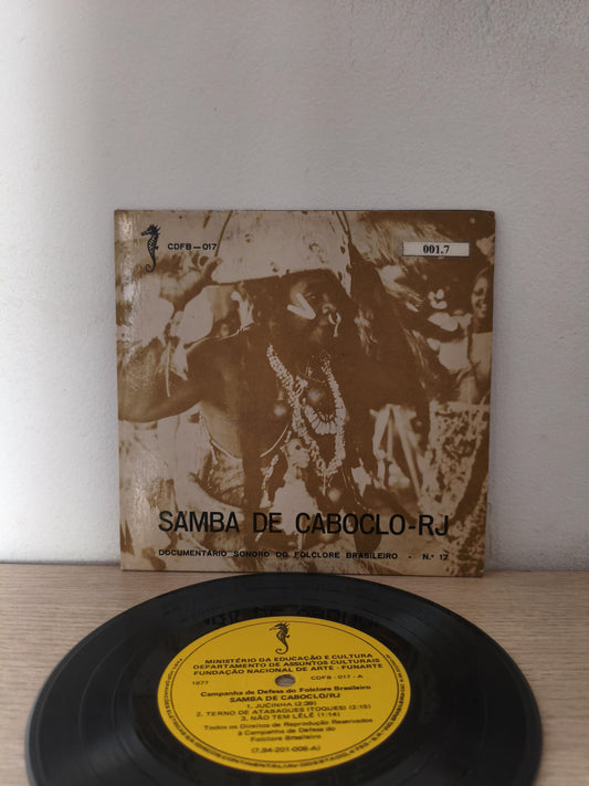 Compacto Vinil Folclore Brasileiro 17 Samba De Caboclo - RJ