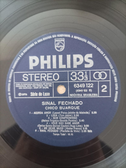 Lp Vinil Chico Buarque Sinal Fechado