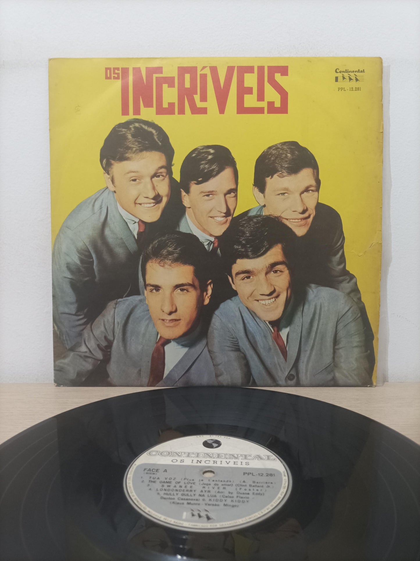Lp Vinil Os Incríveis 1966