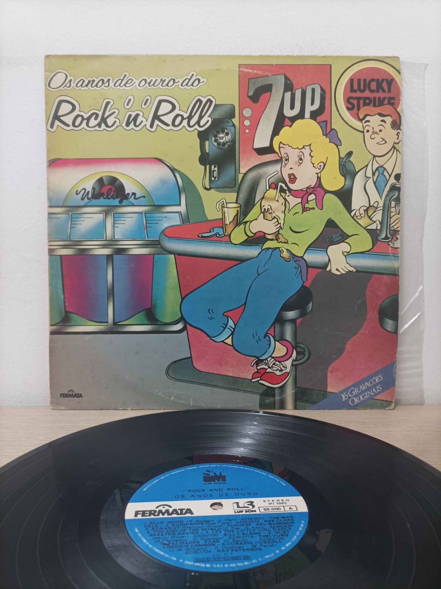Lp Vinil Os Anos de Ouro do Rock 'n' Roll