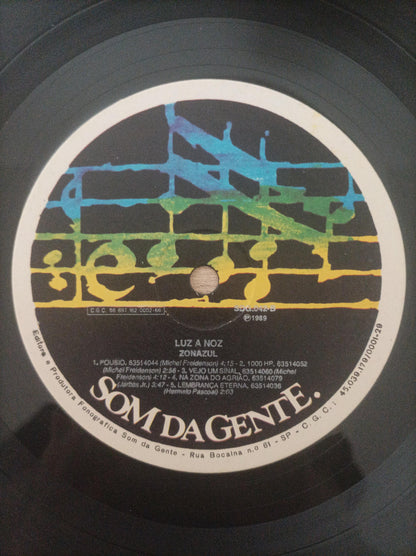 Lp Vinil Zonazul Luz A Noz