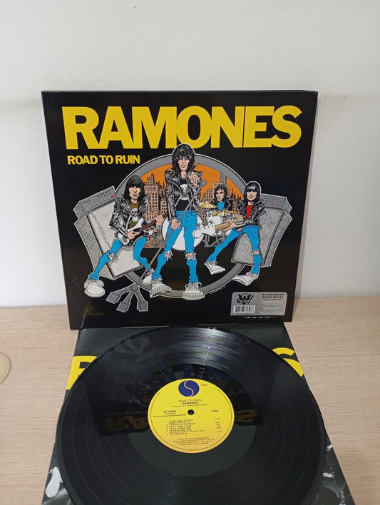 Lp Vinil Box Ramones Road To Ruin 40 Anniversary LP + 3 CDs