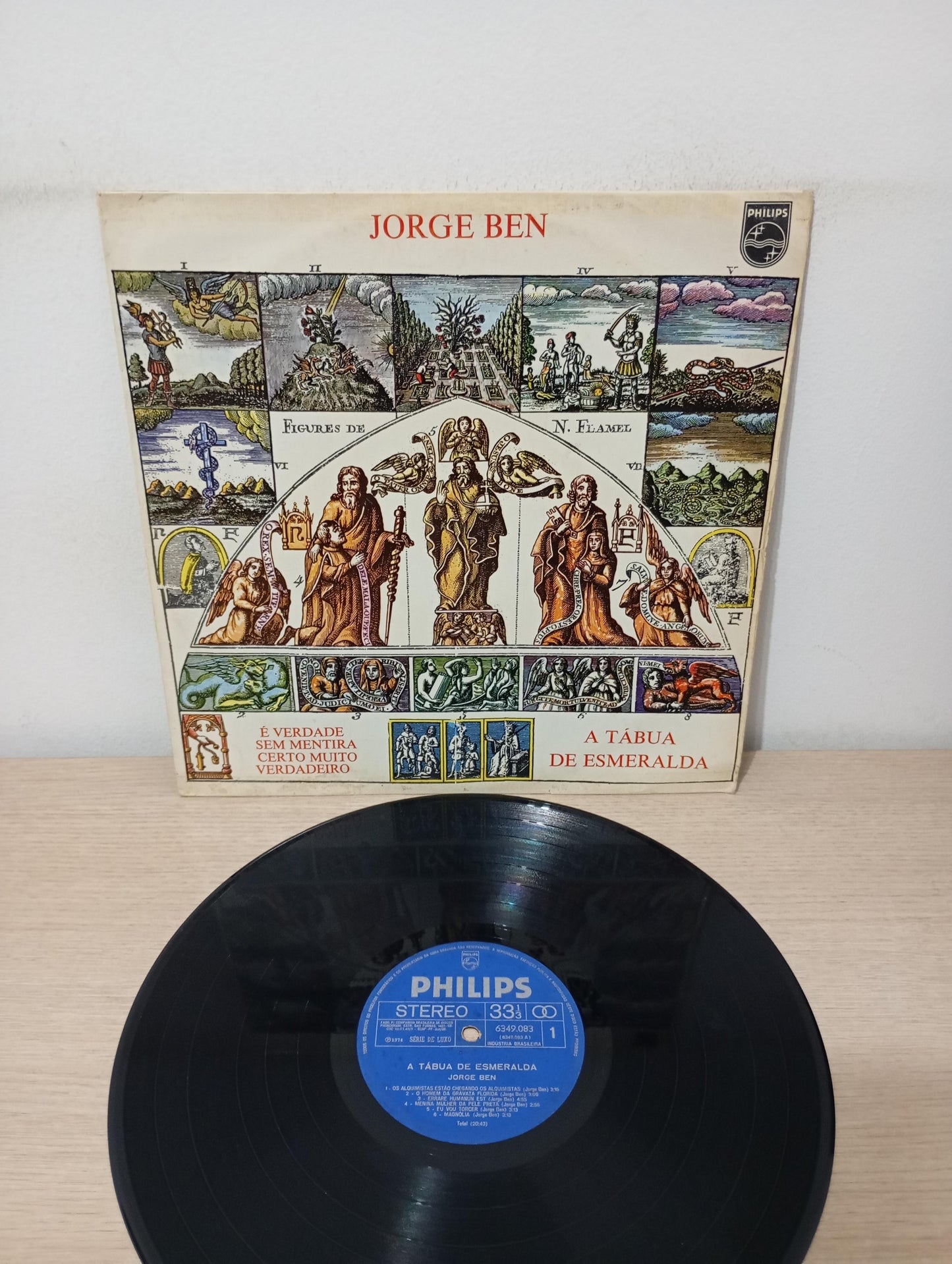 Lp Vinil Jorge Ben A Tábua De Esmeralda