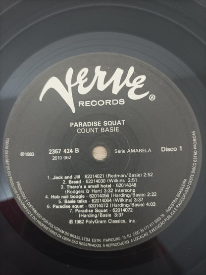 Disco Vinil Paradise Squat Count Basie Duplo A