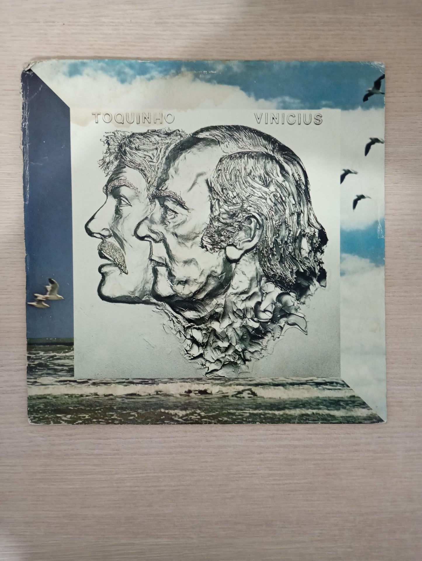 Lp Vinil Toquinho & Vinicius Um Pouco De Ilusão Com Encarte