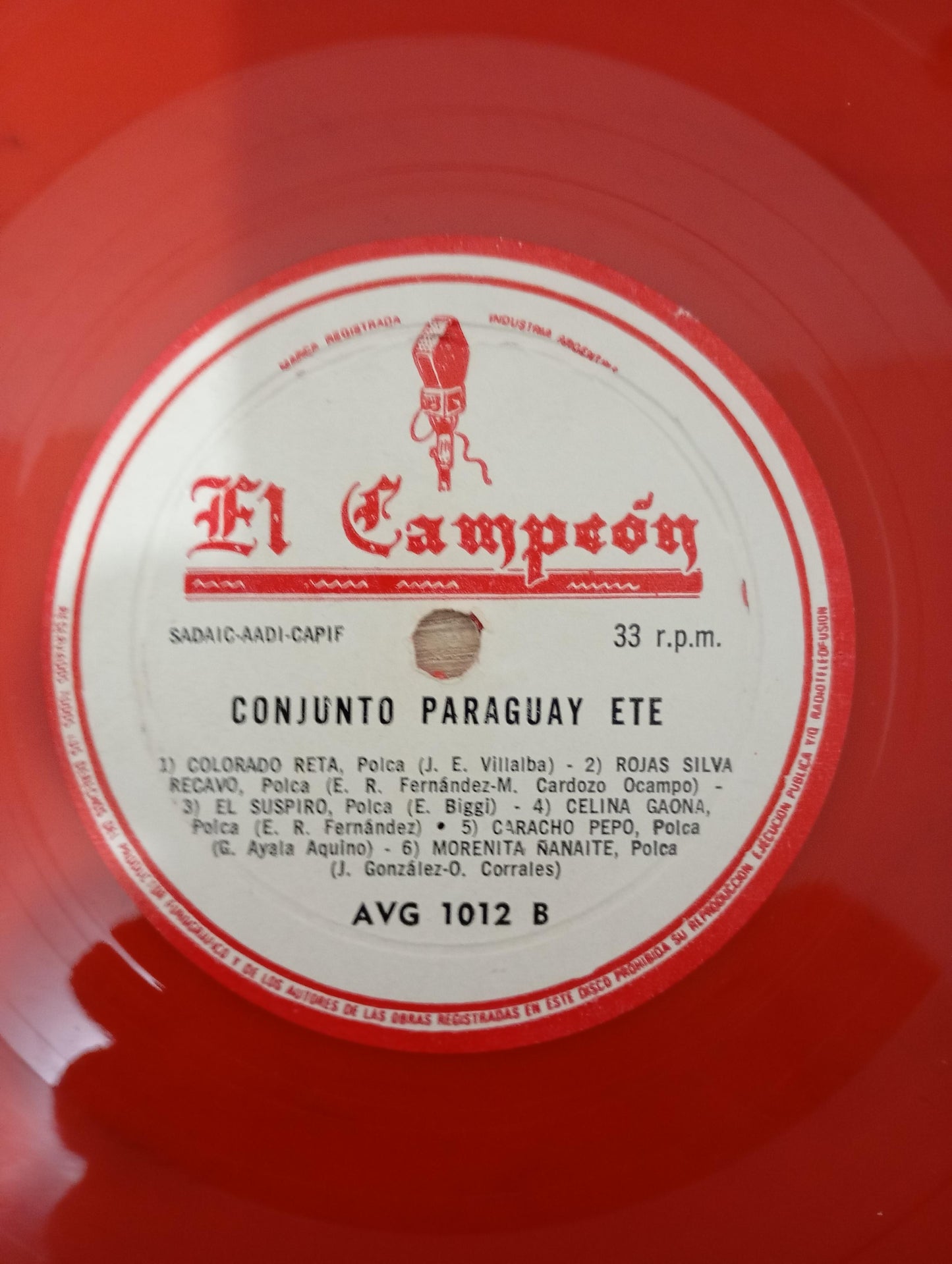 Lp Vinil Conjunto Paraguay Eté Colorado Importado