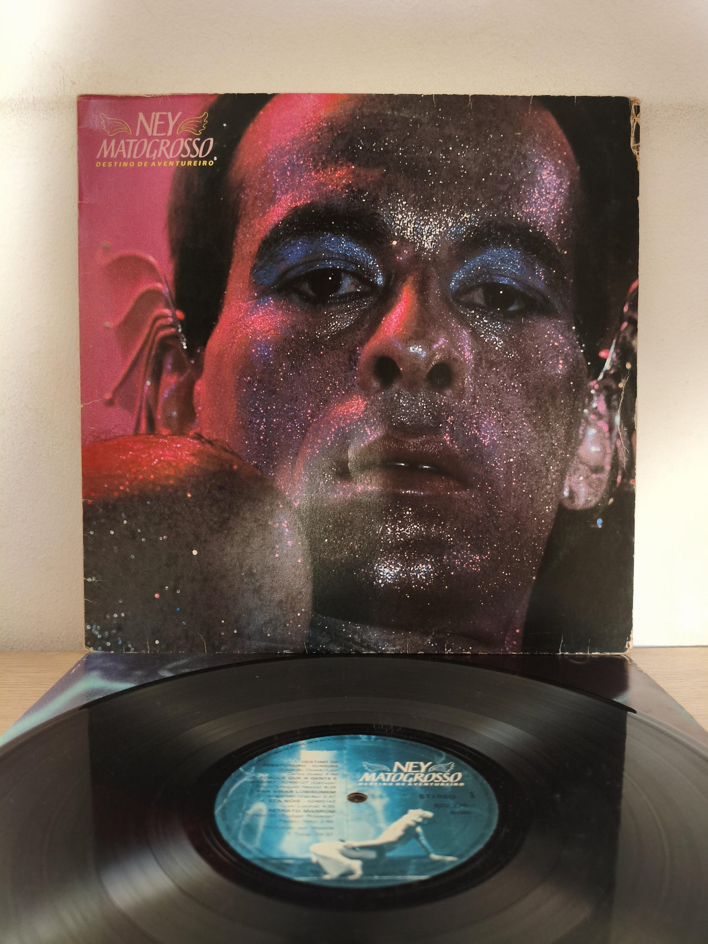 Lp Vinil Ney Matogrosso Destino De Aventureiro Com Encarte