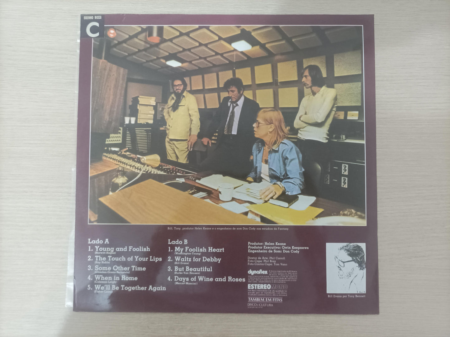 Lp Vinil Tony Bennett & Bill Evans Album