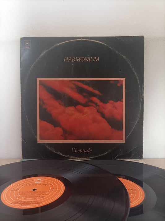 Lp Vinil Harmonium L'Heptade Duplo Com Encartes, Leia