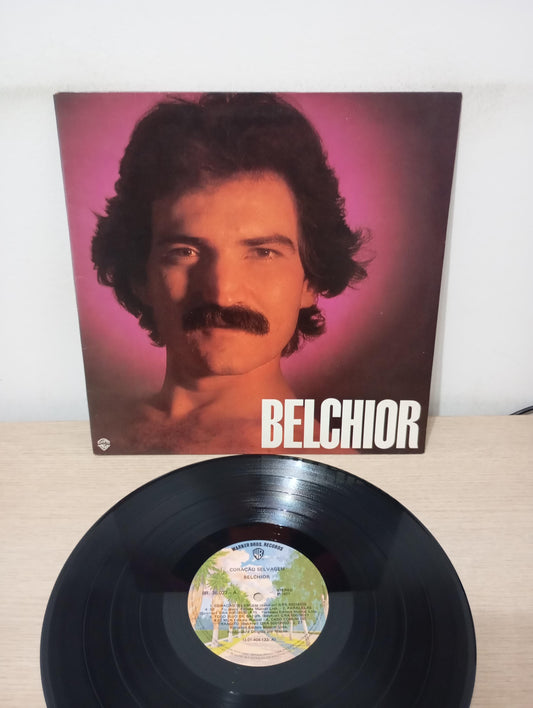 Lp Vinil Belchior Coração Selvagem Capa Dupla